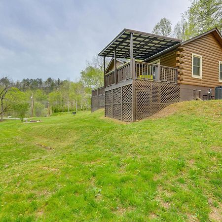 Smoky Mountain Cozy Cove Cabin Deck And Fire Pit! Cosby المظهر الخارجي الصورة