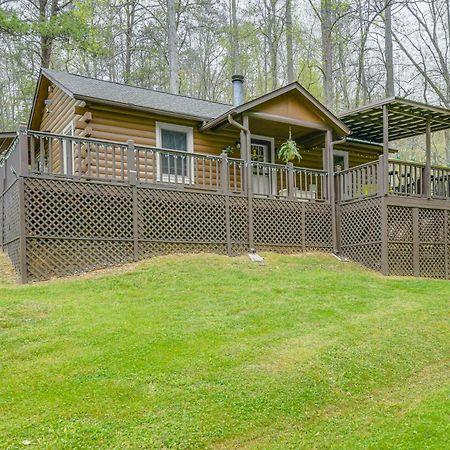 Smoky Mountain Cozy Cove Cabin Deck And Fire Pit! Cosby المظهر الخارجي الصورة