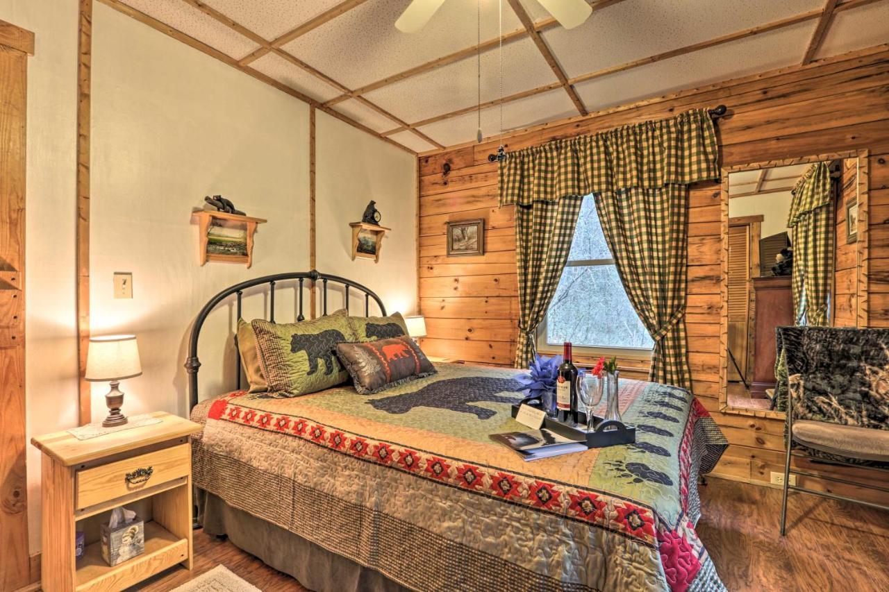 Smoky Mountain Cozy Cove Cabin Deck And Fire Pit! Cosby المظهر الخارجي الصورة